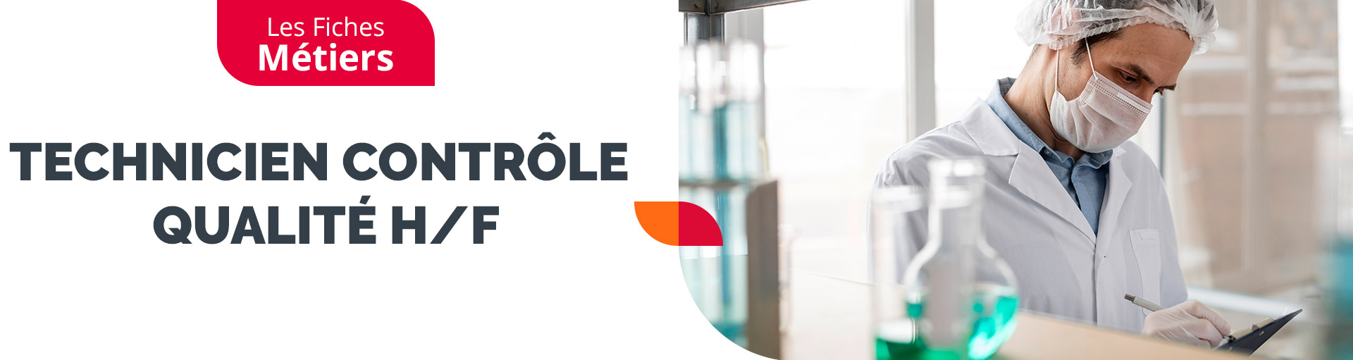 Les fiches métiers Crit Pharmaceutique : le Technicien contrôle qualité