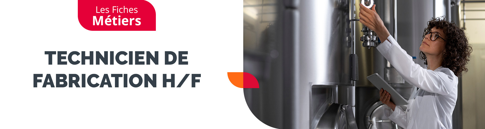 Les fiches métiers Crit Pharmaceutique : le Technicien de fabrication